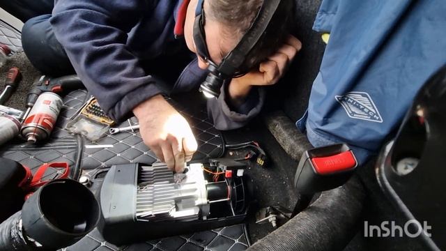 Китайская автономка салона 5 кВт с климат-контролем. Ремонт. Замена сетки-фильтра свечи накала! ??? смотреть онлайн