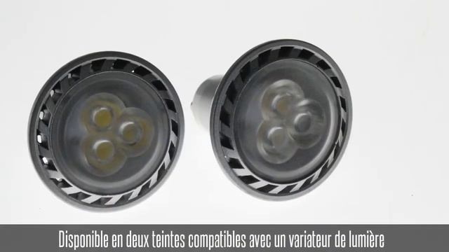 Ampoule led GU10, 5W, compatible variateur, blanc chaud / blanc neutre смотреть онлайн