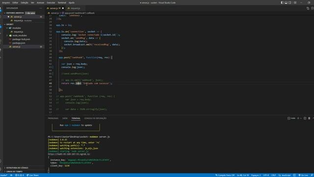 ? MegaapiCode - Utilizando socket para enviar o json para mais de uma url смотреть онлайн