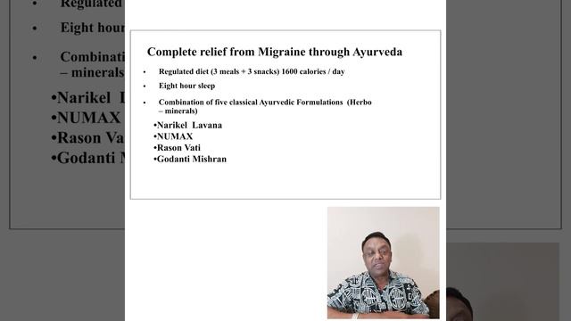 Scientifically evident Ayurvedic Treatment Protocol to bring complete relief in #Migraine Patients смотреть онлайн