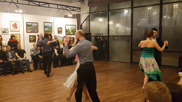 Презентация танго школ Киев 21.01.2018 - vals смотреть онлайн