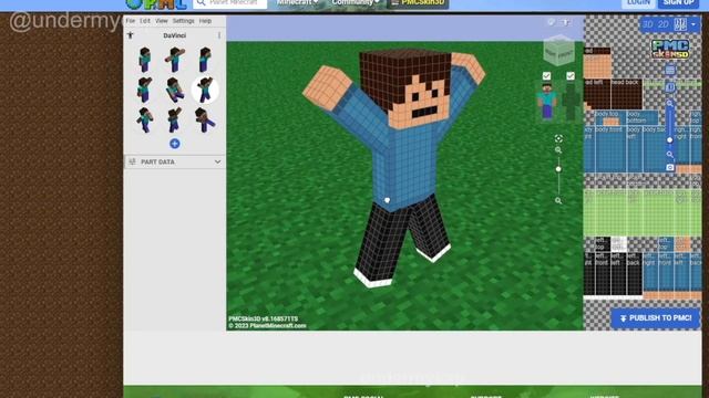 Make and Use CUSTOM Skins Minecraft Java/Bedrock Tutorial смотреть онлайн
