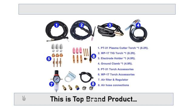 Plasmargon Plasma Cutter CT418 4 in 1 Welding Machine смотреть онлайн