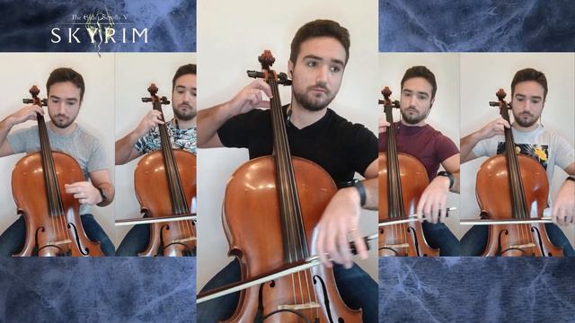 SKYRIM - Dragonborn - 5 Cellos Cover смотреть онлайн