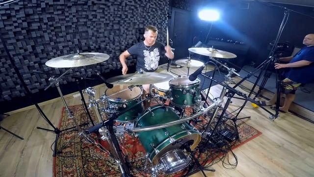 ДЕКАБРЬ - от винта (А. Башлачёв) запись барабанов на студии TS Recording studio. Awesome great drum смотреть онлайн
