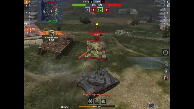 КЛЮЧЕВОЕ ПРЕИМУЩЕСТВО НАД ПРОТИВНИКОМ | ОБУЧЕНИЕ WOT BLITZ | ВОТ БЛИЦ