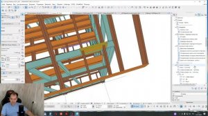Как сделать каркас в Архикад?// шаблон академии загородного строительства