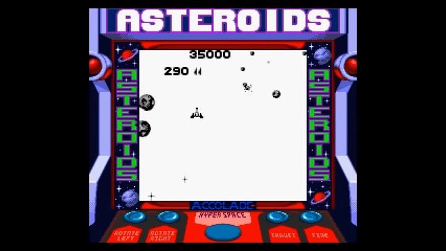 Game Boy - Arcade Classic No. 1: Asteroids / Missile Command 'Asteroids Attract Mode' смотреть онлайн