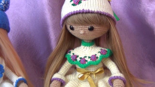 Вязаные игрушки (куколки), мои новые работы смотреть онлайн