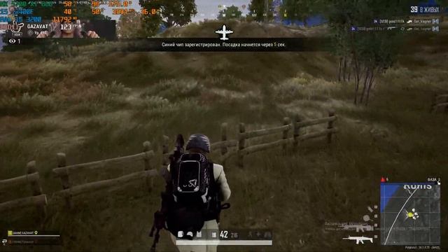 PUBG на I5 12400F/RX5700XT 8Gb/16озу 3200МГц