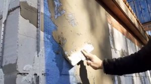 Как правильно клеить фасадную сетку, и для чего она нужна