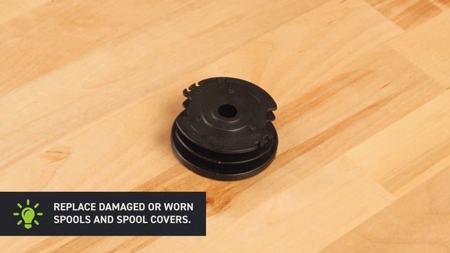 String Trimmer General Maintenance - Replacing the Trimmer Line (Dual Line Auto Feed Head) смотреть онлайн