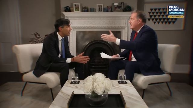 MONDAY: Piers Morgan Interviews Prime Minister Rishi Sunak - Round 2! смотреть онлайн