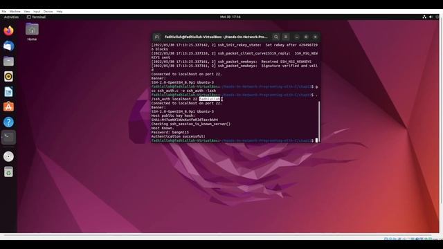 practical demonstration of establishing SSH connection смотреть онлайн