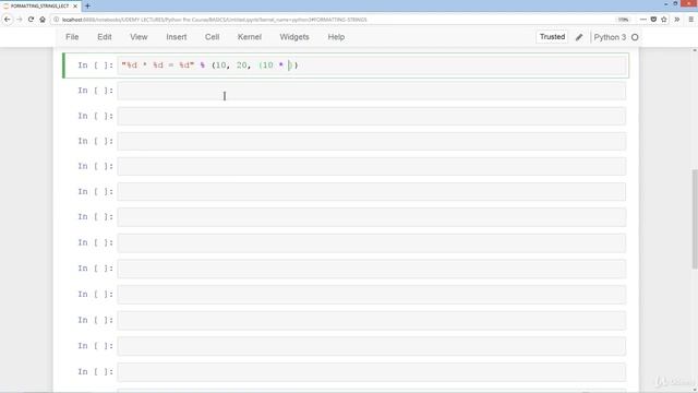 #6 Python tutorial-Python for beginners| Formatting strings смотреть онлайн