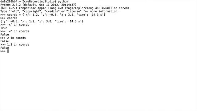 4 - Python Dictionary Operators смотреть онлайн