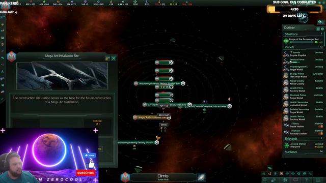 The Empire Grows | #Live #Gaming #Stellaris #Gigastructures смотреть онлайн