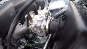 Обмерз карбюратор на Yamaha Viking 540 VI