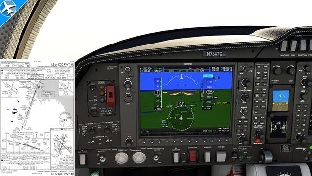 Instrument Approach Clearances with ATC Communications | Pro Pilot + Air Traffic Controllers смотреть онлайн