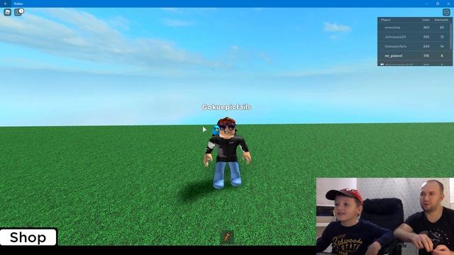 РОБЛОКС симулятор ROBLOX на РУССКОМ Мистер Платон и Папа игры для детей смотреть онлайн