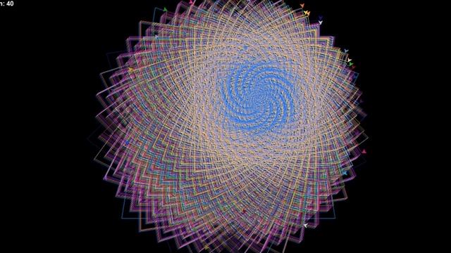 Alpha Fractal Fantasia Adventure - Python + Math = Art @ 432 Hz Sound смотреть онлайн