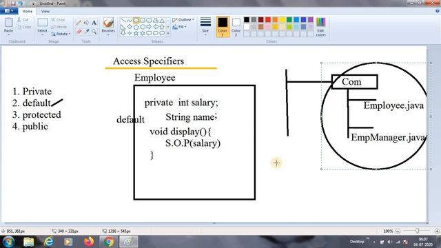 Core java session 15: Access specifiers or scopes смотреть онлайн