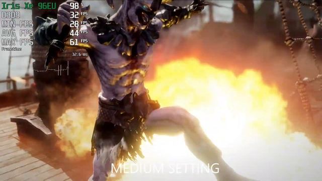 (Gaming) Intel Iris Xe (96 EU) - Risen 3 1080P - DX9 (Low, Medium, High, Ultra) смотреть онлайн