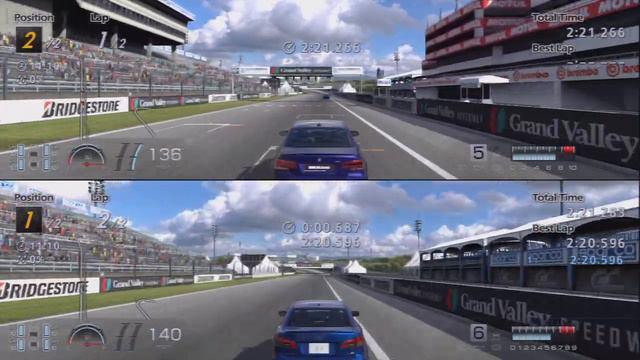Gran Turismo 6: Grand Valley Speedway (Split-screen) смотреть онлайн