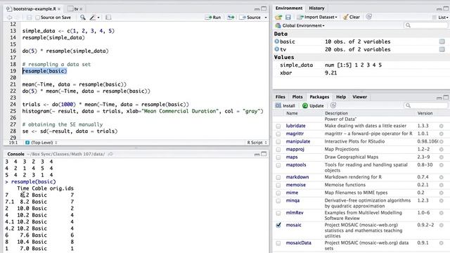 R: One-sample bootstrap CI for the mean смотреть онлайн