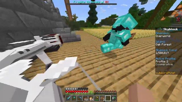 CubeCraft LIVE // SKYBLOCK UPDATE! ЭПИЧНО ПРОВОДИМ ВРЕМЯ! смотреть онлайн