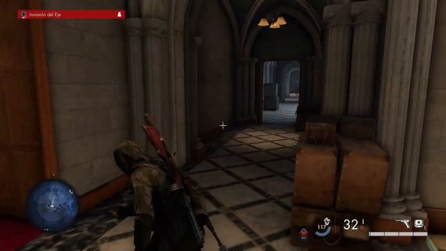 Sniper Elite 5. Maybe Karl thought that he can run easily and get in to the castle. смотреть онлайн