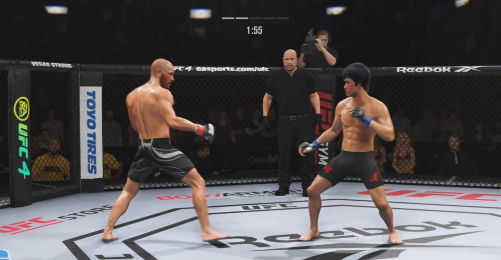 Брюс против Конора.