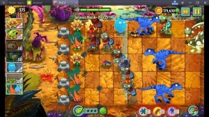 Растения против Зомби 2 JURASSIC MARSH (уровень 25) #115