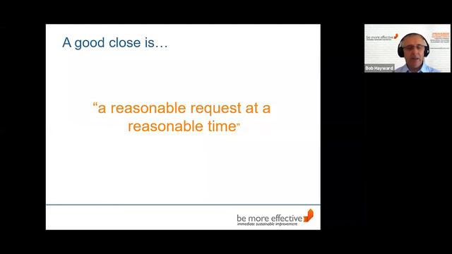 Closing Sales More Profitably and More Often Webinar with Bob Hayward смотреть онлайн