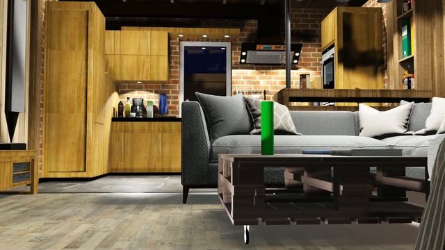 Интерьер дома в стиле лофт смотреть онлайн