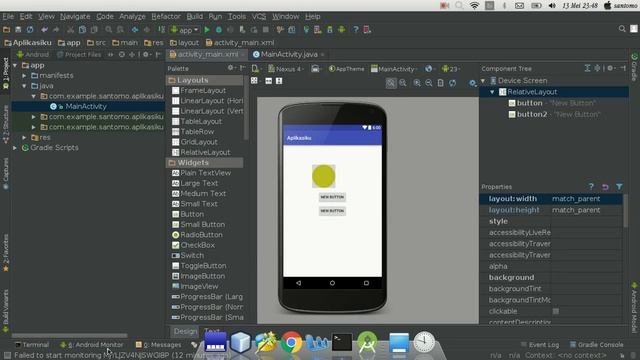 perbedaan relative & Linear Layout pada pemrograman android смотреть онлайн