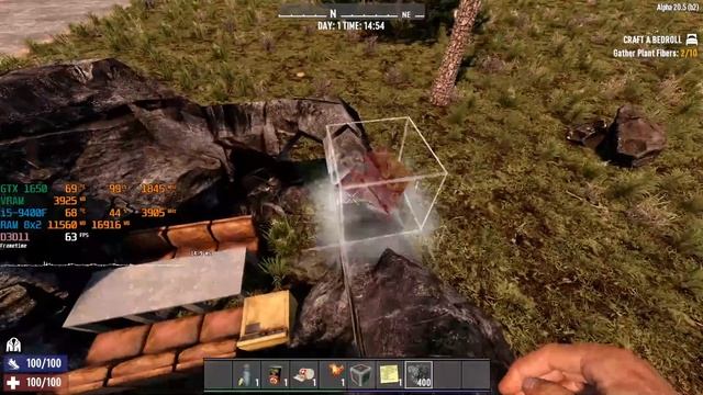 GTX 1650, i5-9400F, 16GB RAM - 7 Days To Die смотреть онлайн