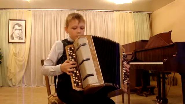 Залесов Глеб, 3 класс, баян смотреть онлайн