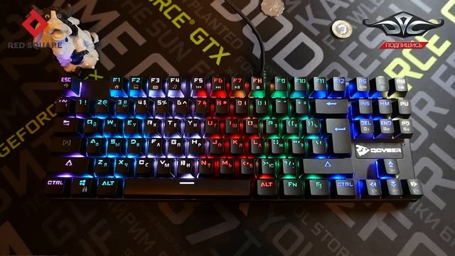 Qcyber Dominator TKL RGB. Дешевле некуда!