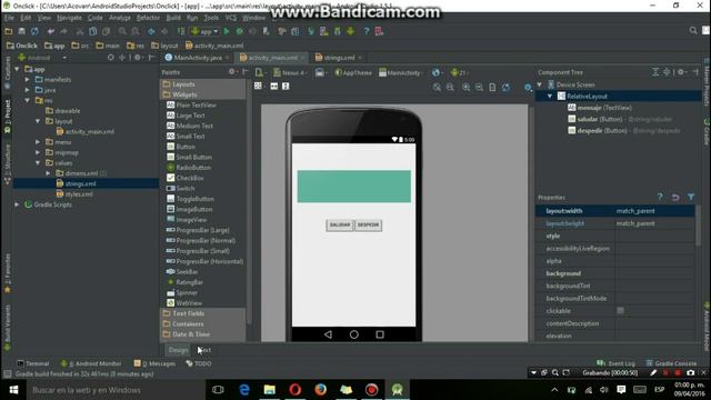 OnClick | Mi primer App en Android Studio смотреть онлайн