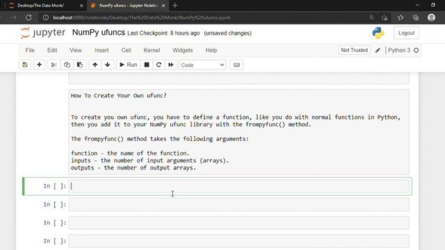 Numpy Universal function |Part 9| Numpy Tutorial | Python Interview Questions | The Data Monk смотреть онлайн