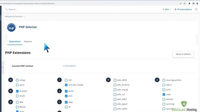 How to Enable or Disable PHP's allow url fopen using CloudLinux Selector in Plesk SafeGuard Hosti смотреть онлайн