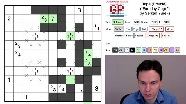 GMPuzzles - 2021/03/19 - Tapa (Double) by Serkan Yürekli смотреть онлайн