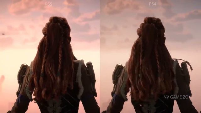 Horizon Forbidden West PS5 VS PS4 Graphics Comparison | PS4 VS PS5 Side by Side смотреть онлайн