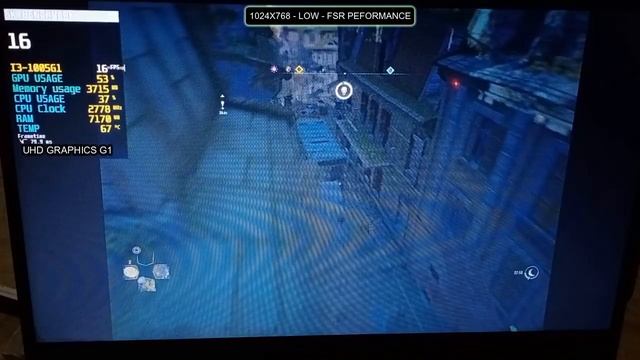 Dying Light 2 | Intel UHD Graphics G1 + i3 1005G1 | 1024X768 | Low + AMD FSR ! смотреть онлайн
