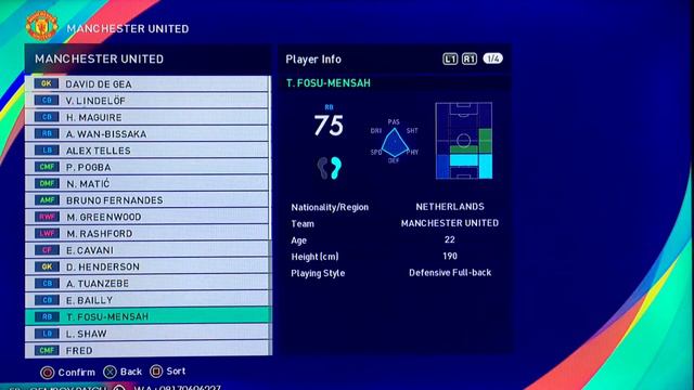 Manchester United - Players Faces & Ratings - PES 2021 PS3 Gembox Patch смотреть онлайн