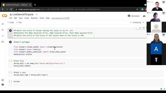 Sunday Tech Series Season II | Introduction to AI & ML using Python | By: Dhruv Jain & Jay Sarode смотреть онлайн