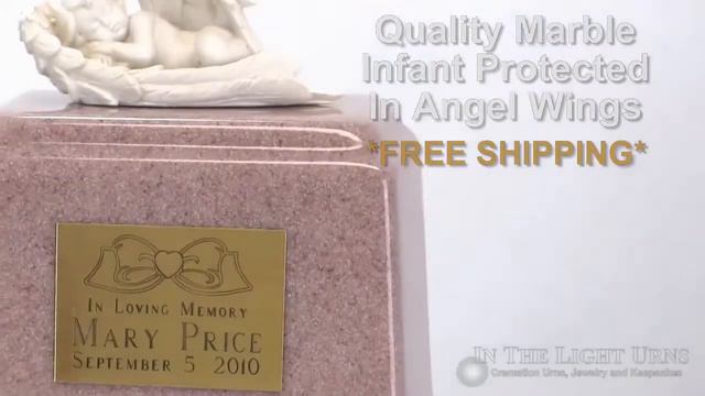 Pink Infant Urn - (800) 757-3488 - In The Light Urns смотреть онлайн