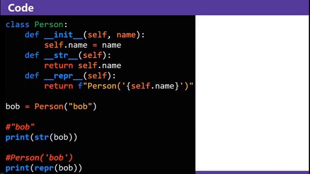 Python repr смотреть онлайн