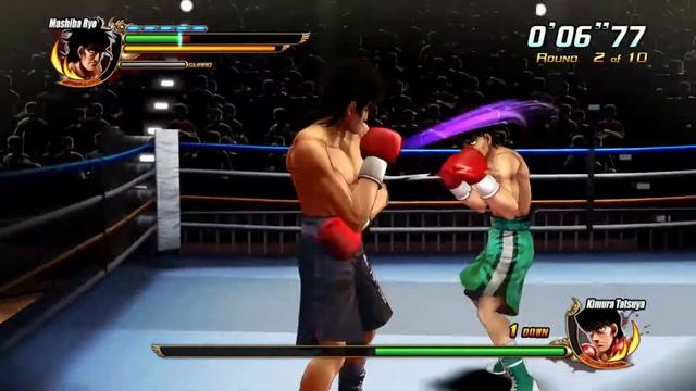 Mashiba Ryo vs Kimura Tatsuya | Hajime no Ippo: The Fighting смотреть онлайн